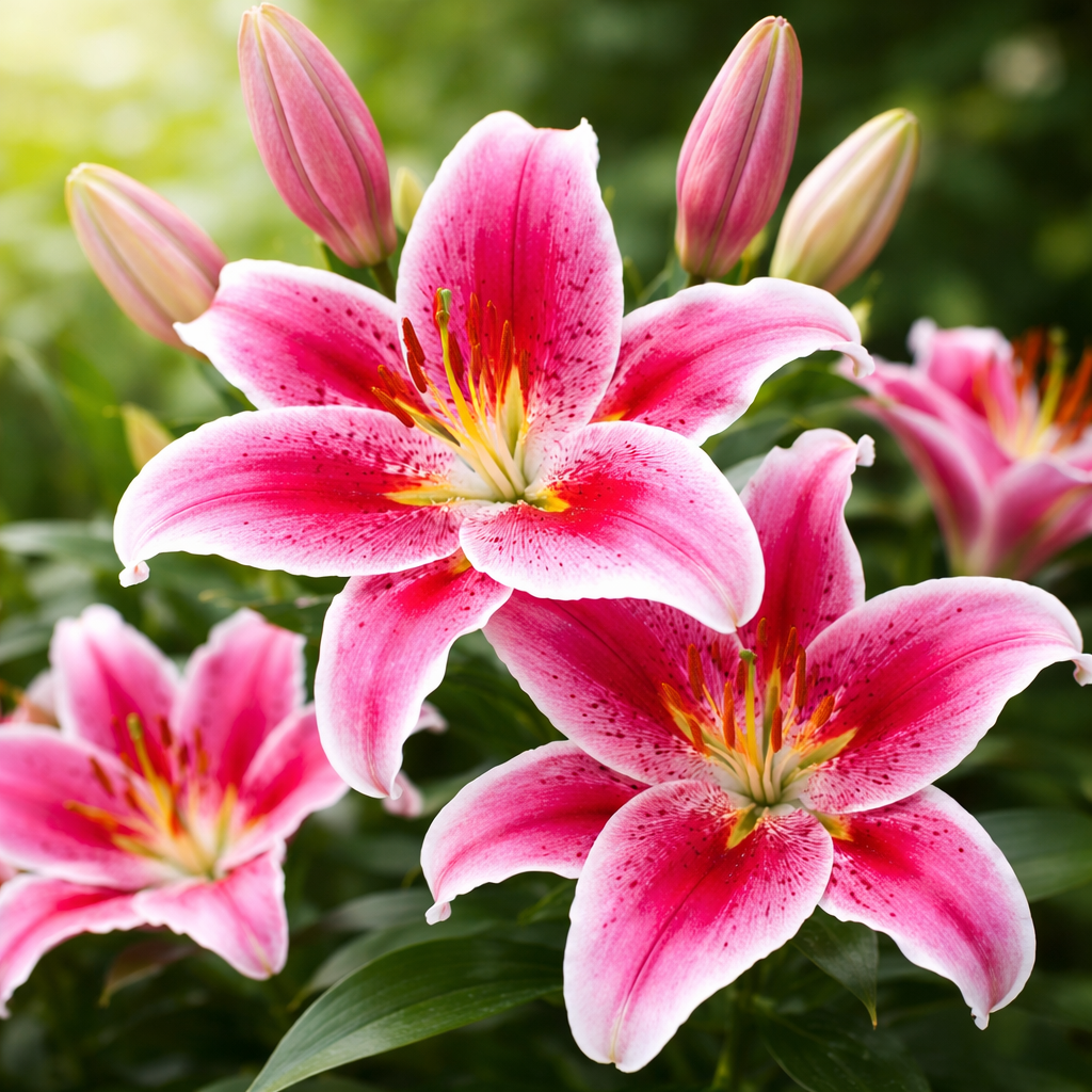 oriental-lily-pink