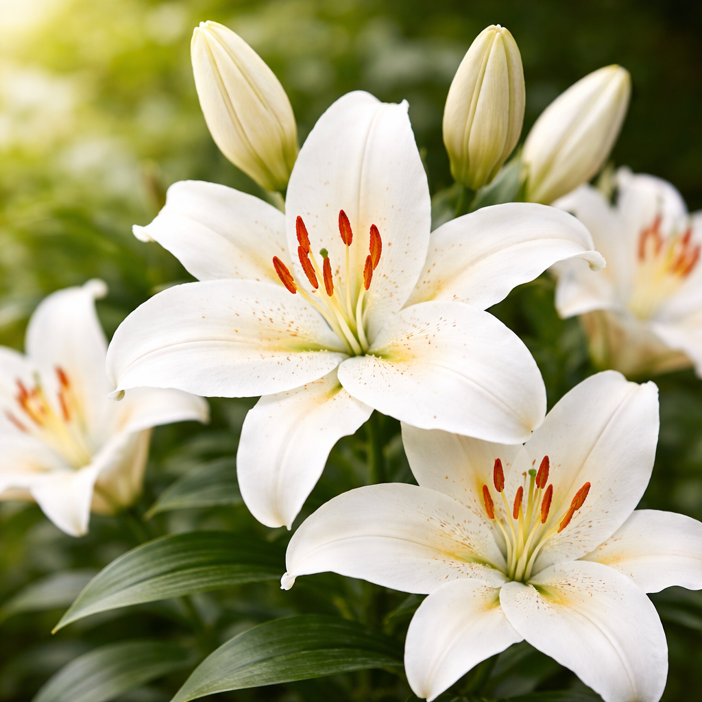 oriental-lily-white